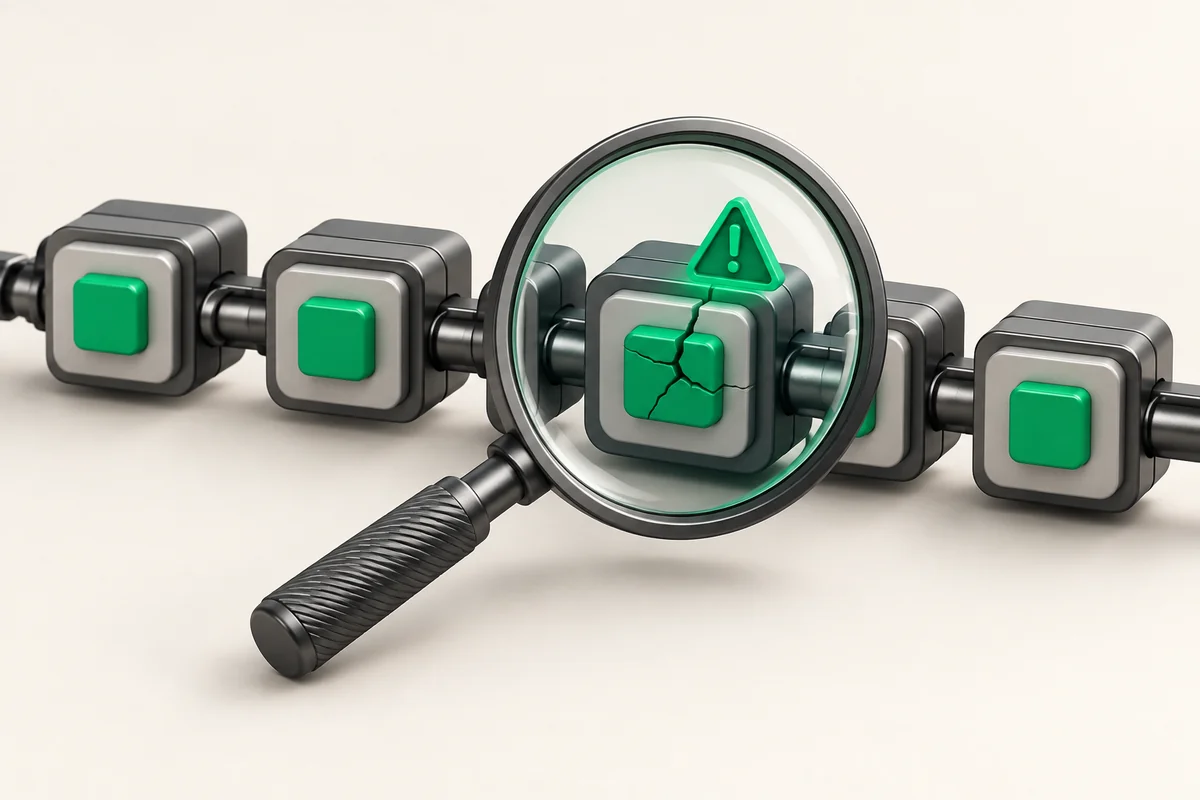 Иллюстрация к статье «Аудит зависимостей: npm audit и composer audit»