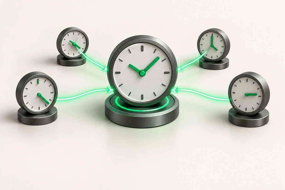 Illustration for “Accurate server time: chrony and NTP synchronization”