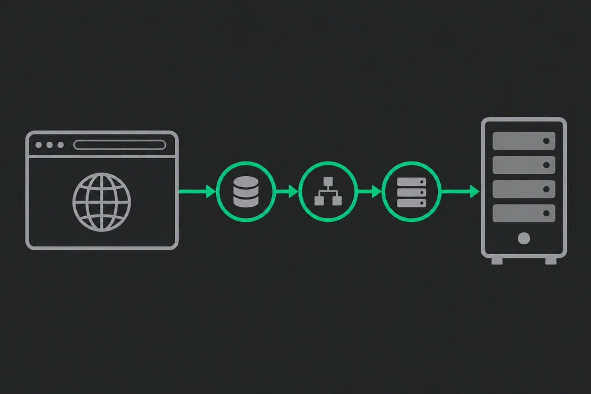 Иллюстрация к статье «Что такое DNS простыми словами и как он работает»