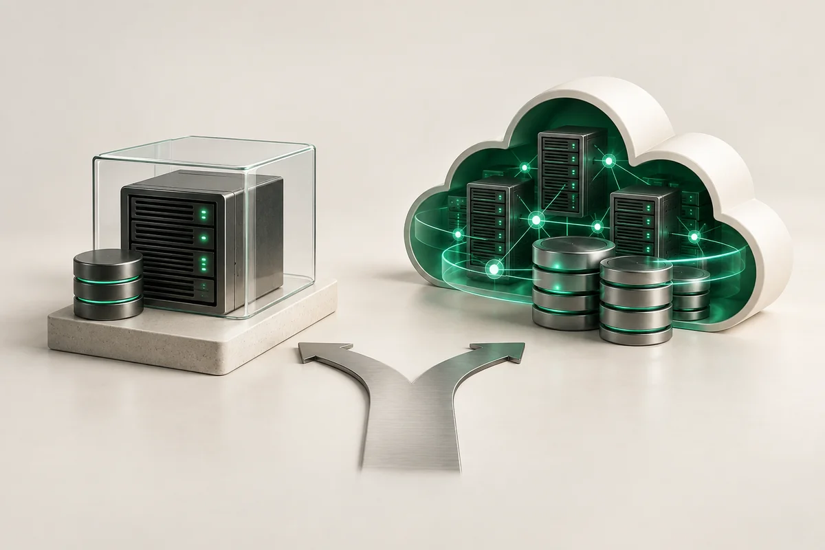 Иллюстрация к статье «Облачный сервер vs VPS: в чём разница и что выбрать»