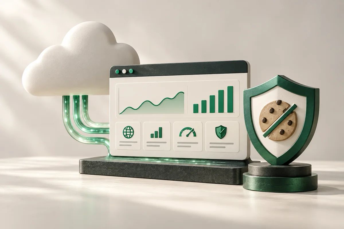 Иллюстрация к статье «Cloudflare Analytics: аналитика без куков и без влияния на скорость»