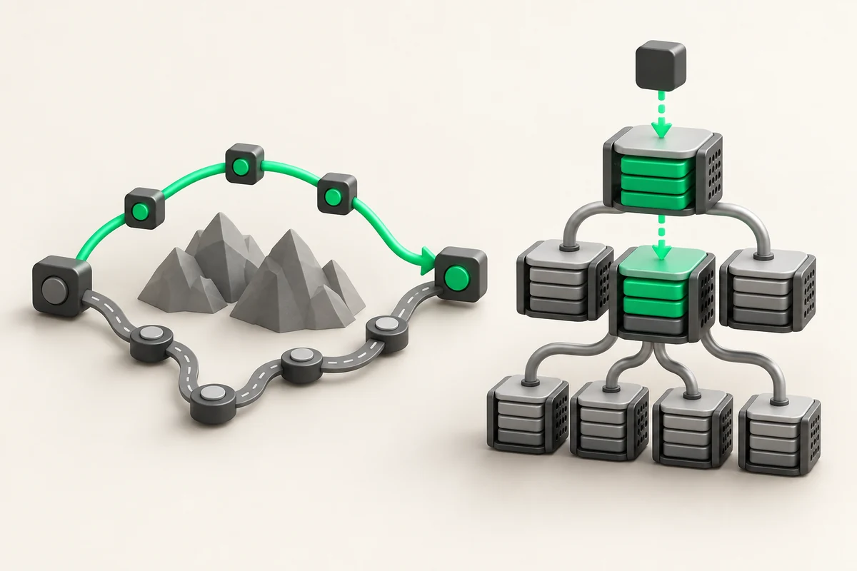 Иллюстрация к статье «Argo Smart Routing и Tiered Cache в Cloudflare»