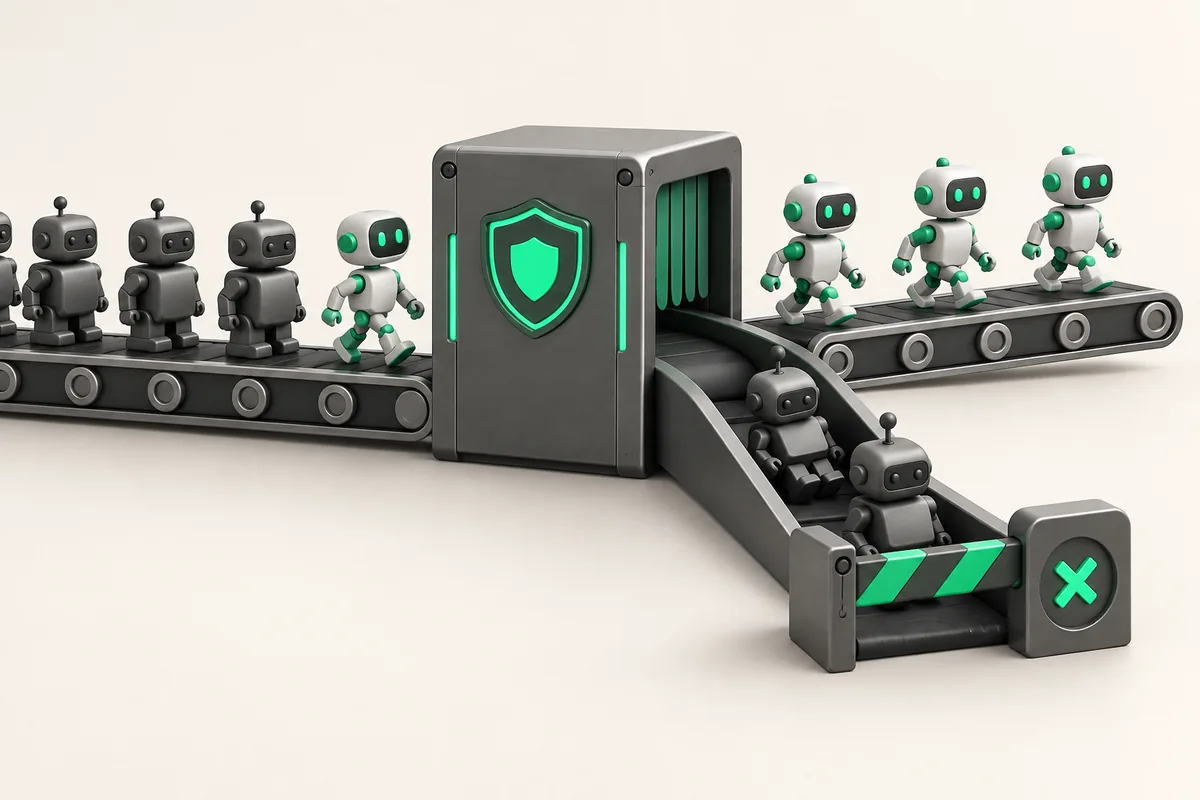 Ілюстрація до статті «Боти у Cloudflare: Bot Fight Mode і верифікація»
