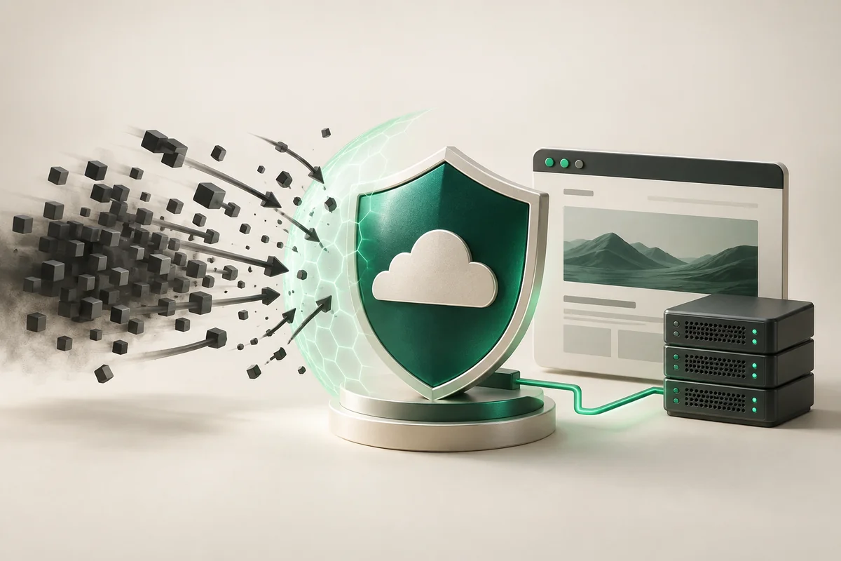 Иллюстрация к статье «DDoS-защита Cloudflare: как работает и как настроить»