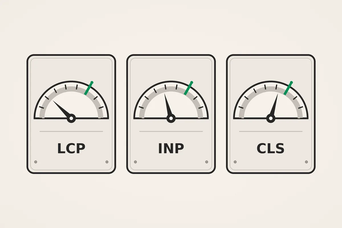 Illustration for “Core Web Vitals: What Hosting Can Fix, and What Not”