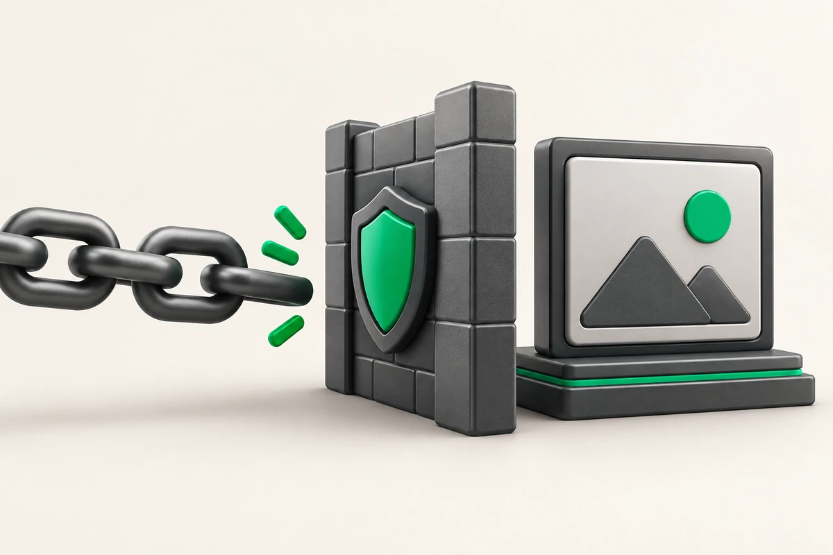 Иллюстрация к статье «Hotlink Protection: запрет чужих ссылок на картинки»