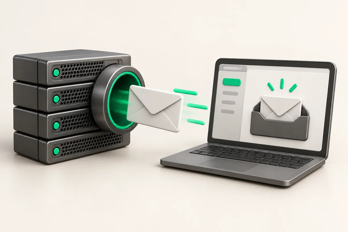 Иллюстрация к статье «Настройка почты в клиенте: IMAP, POP3 и порты»