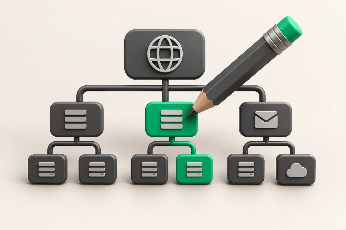 Иллюстрация к статье «Zone Editor в cPanel: правка DNS-записей домена»