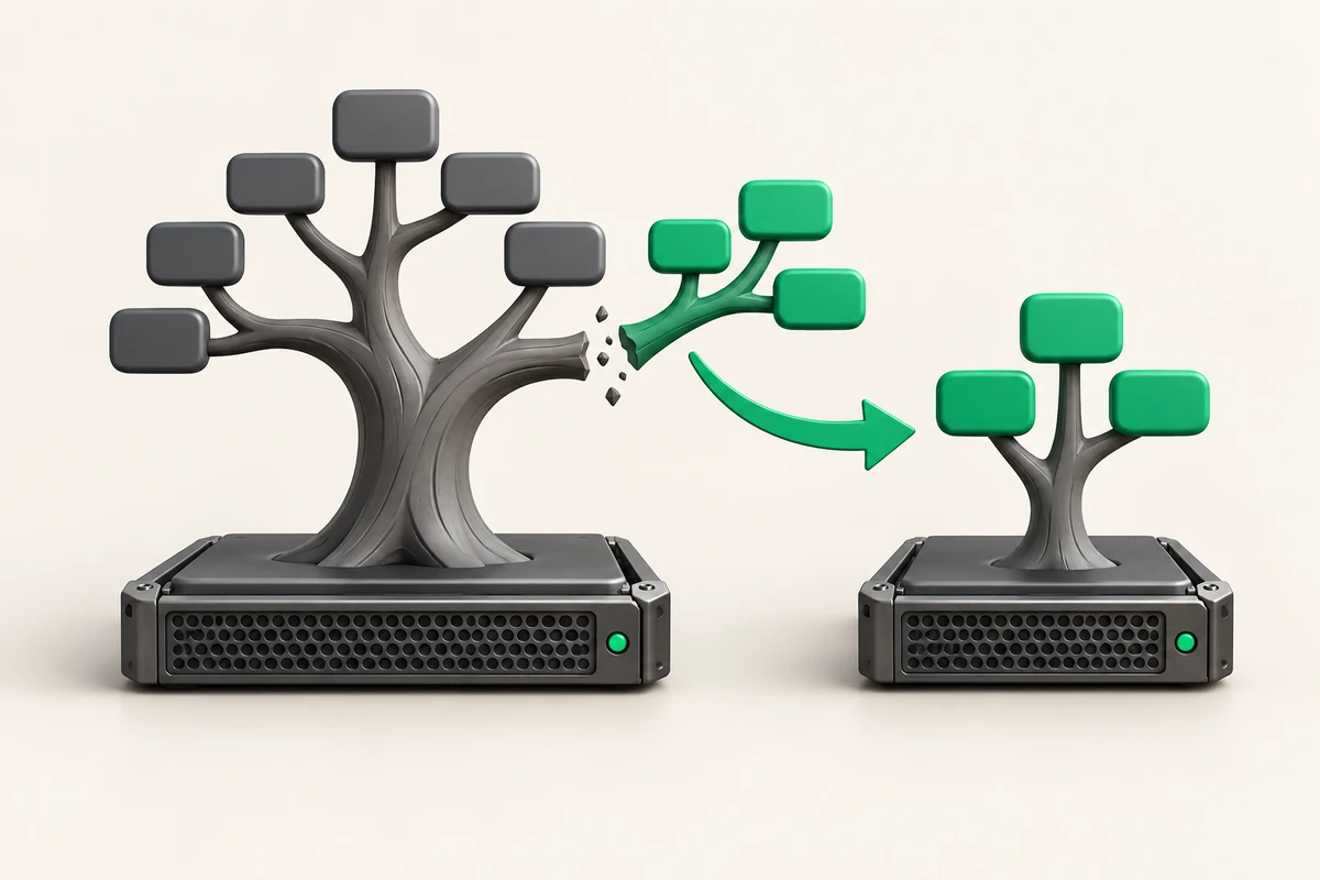 Illustration for “Delegating a Subdomain to Third-Party NS Servers”