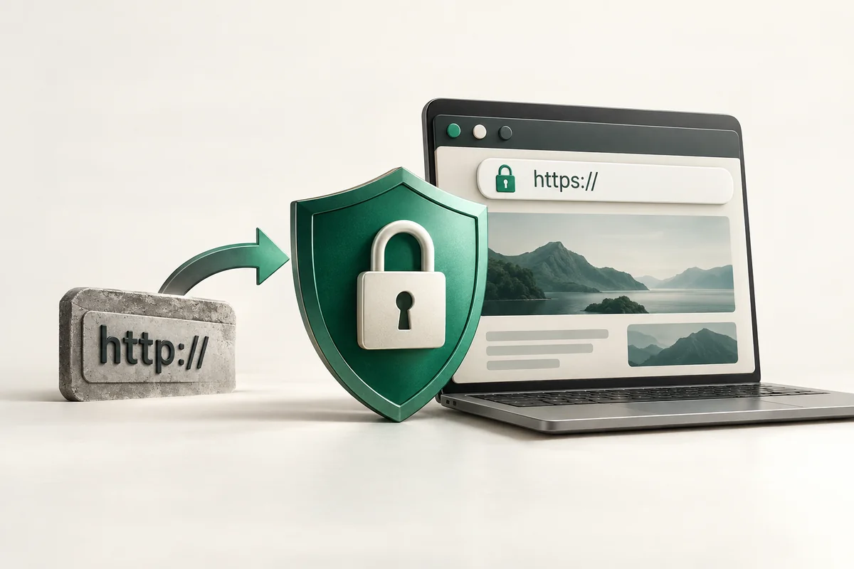 Иллюстрация к статье «HSTS: принудительный HTTPS для защиты сайта»