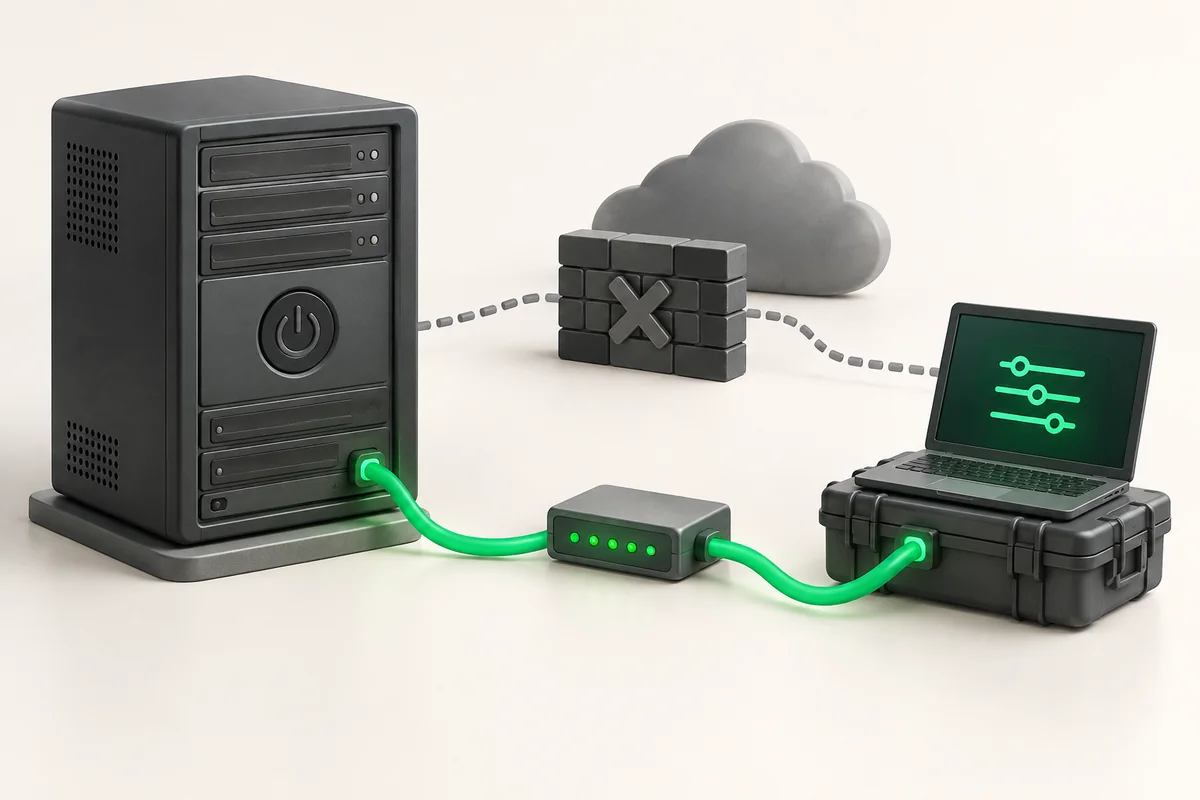 Illustration for “IPMI and KVM-over-IP: out-of-band server management”