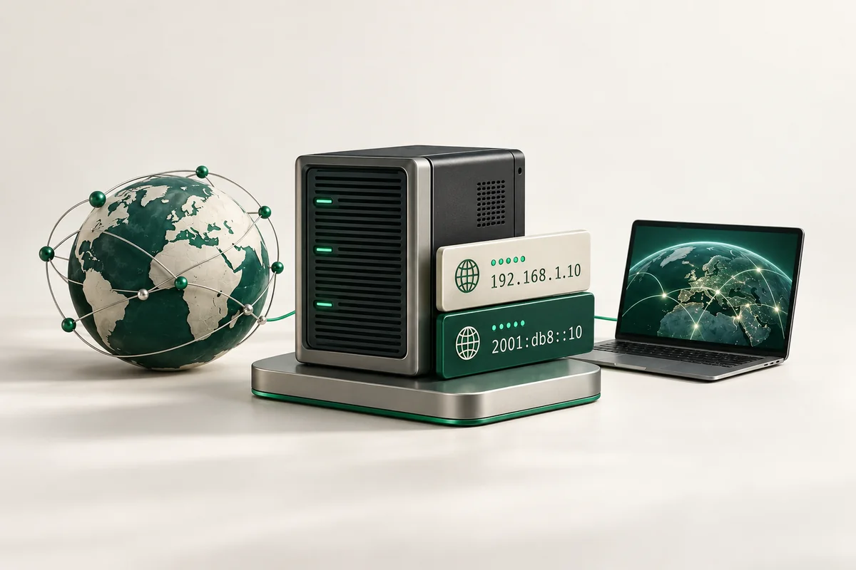 Иллюстрация к статье «IPv6 на VPS: настройка, преимущества и работа с адресами»