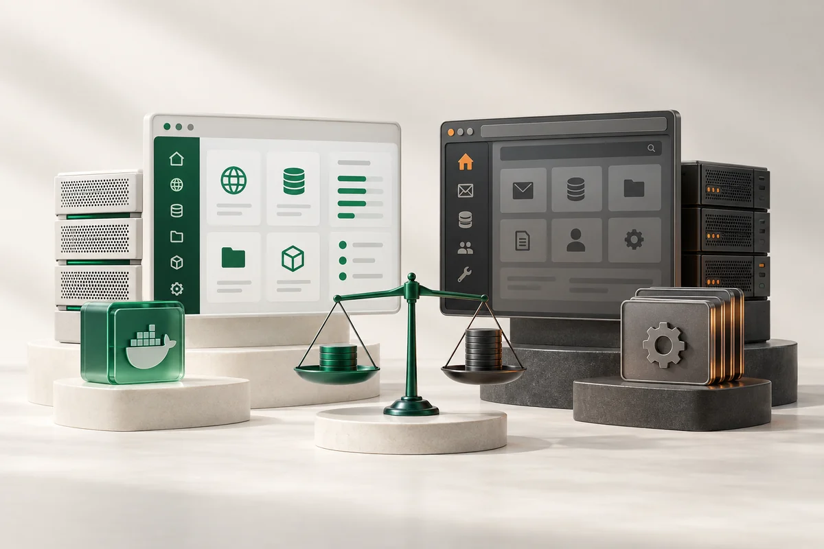 Иллюстрация к статье «ISPmanager 6 vs cPanel: детальное сравнение панелей управления»