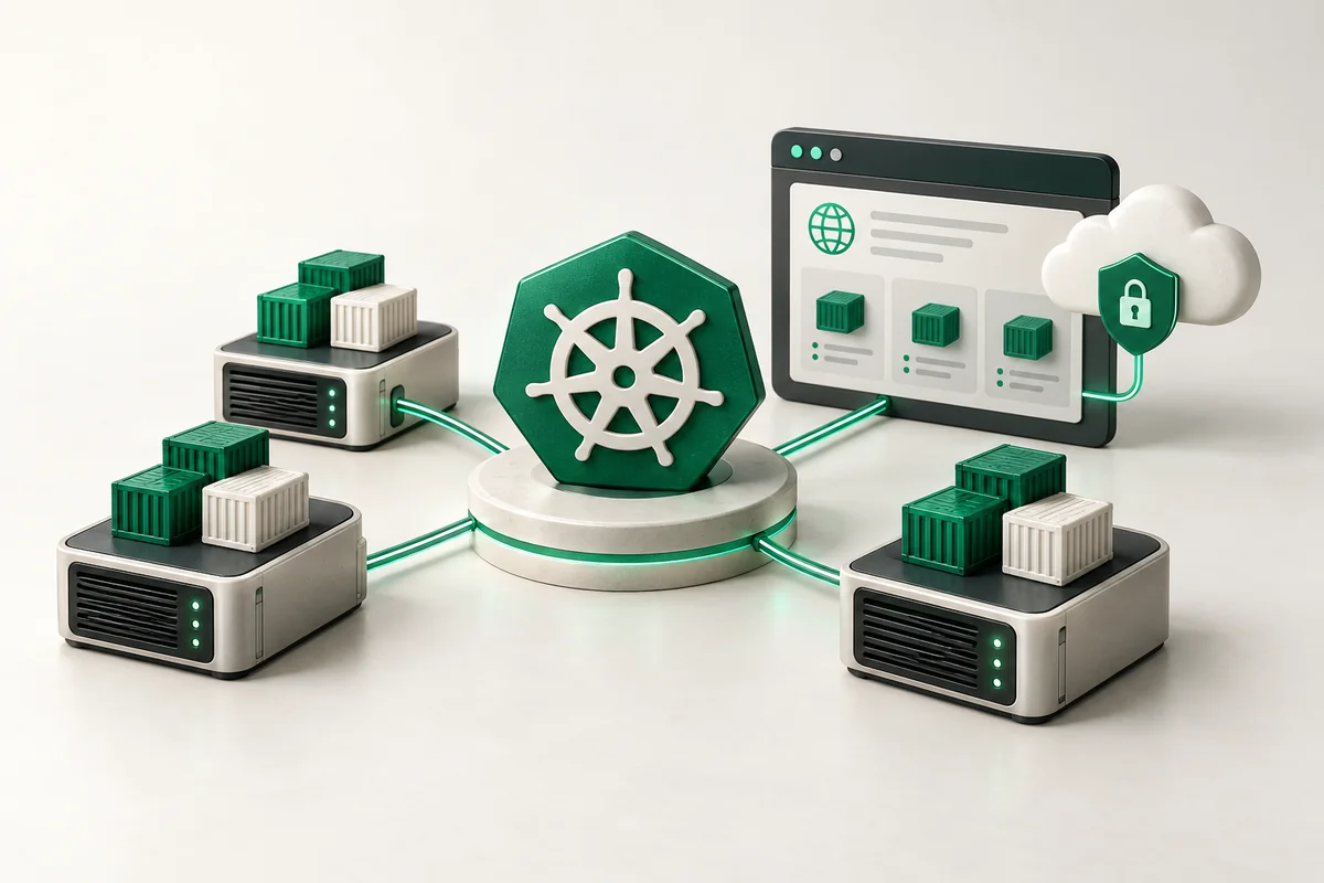Иллюстрация к статье «Kubernetes на VPS: лёгкий кластер с k3s»
