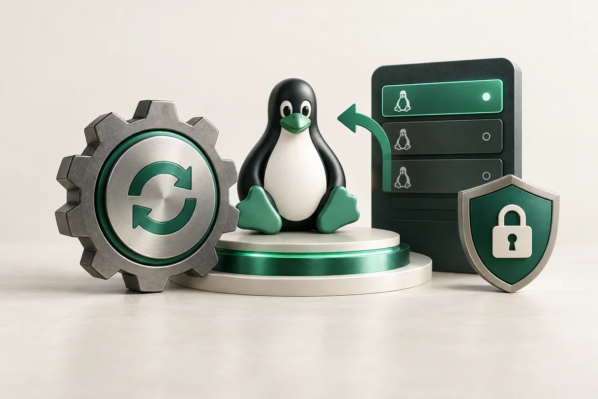 Иллюстрация к статье «Обновление ядра Linux: зачем и как делать безопасно»