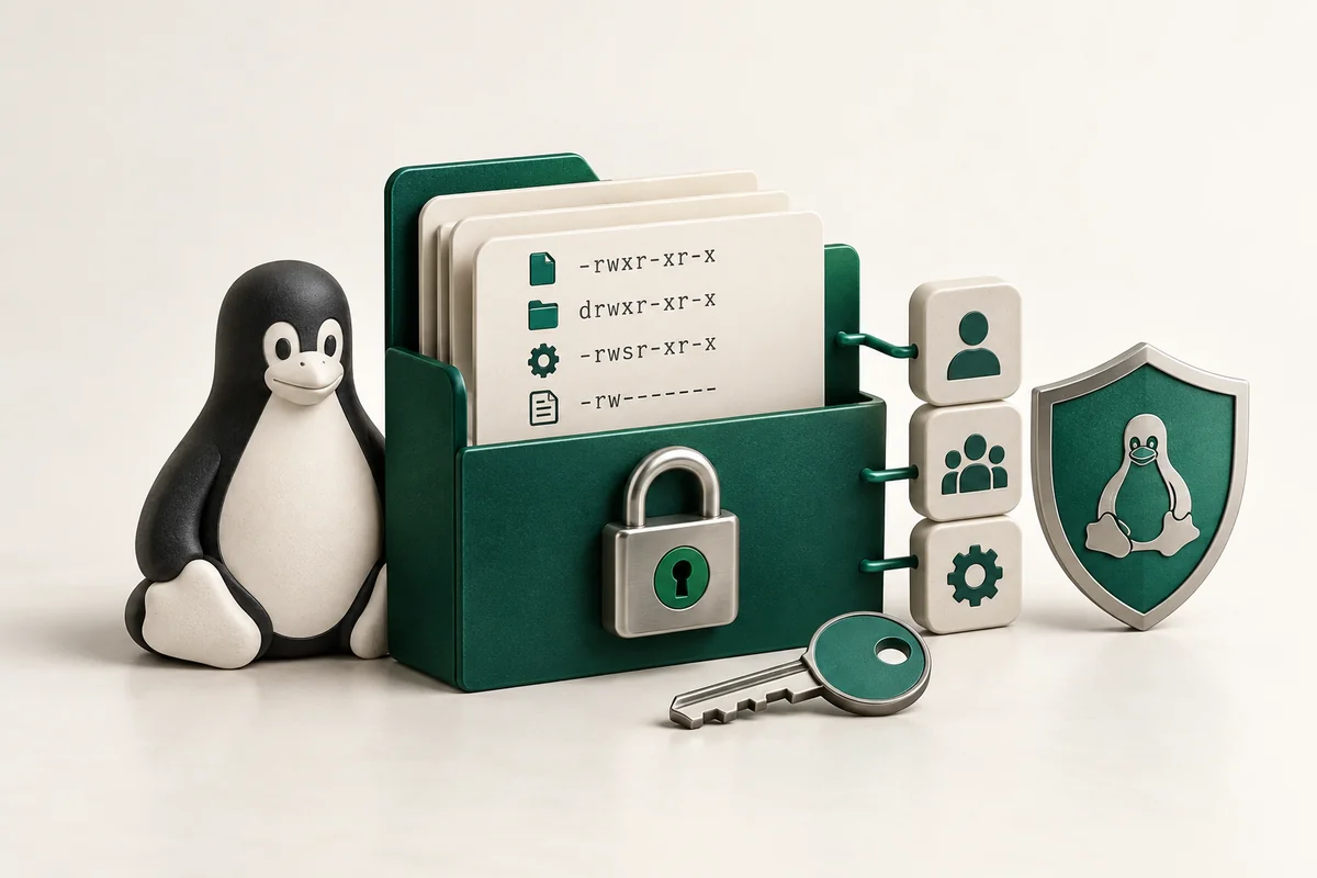 Иллюстрация к статье «Права на файлы Linux: chmod, chown, SUID и ACL»
