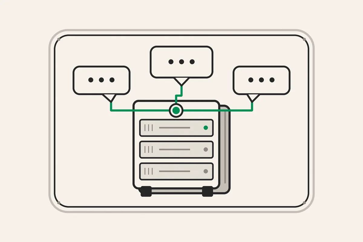 Illustration for “Mattermost on a VDS: a corporate chat instead of Slack”