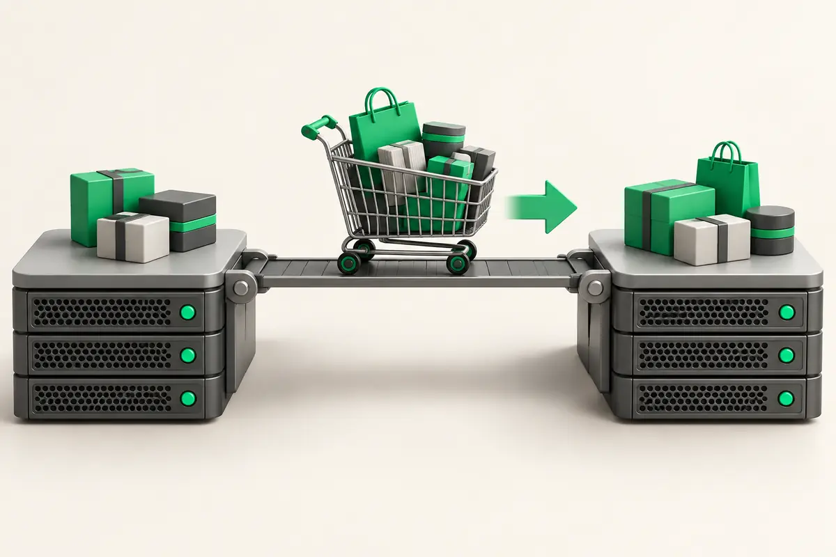 Иллюстрация к статье «Перенос магазина Magento 2 на новый сервер: инструкция»