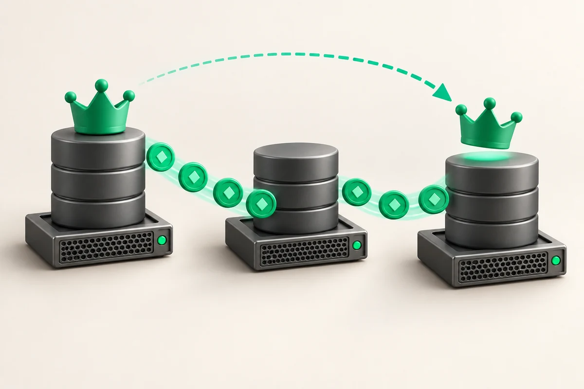 Иллюстрация к статье «GTID-репликация MySQL: настройка и смена мастера»