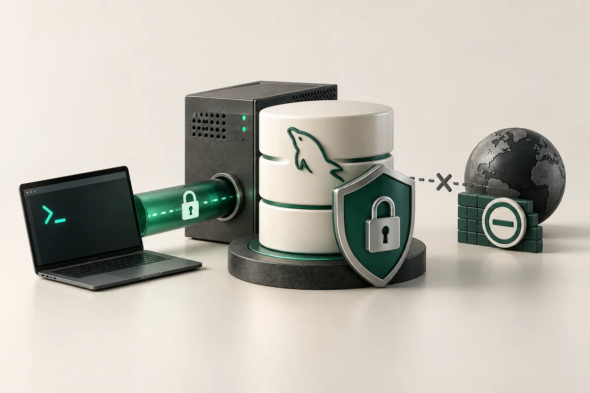 Иллюстрация к статье «Безопасность MySQL на VPS: защита от взлома»