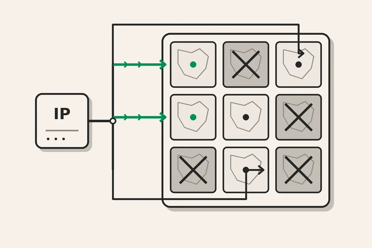 Ілюстрація до статті «GeoIP у Nginx: доступ і блокування запитів за країнами»
