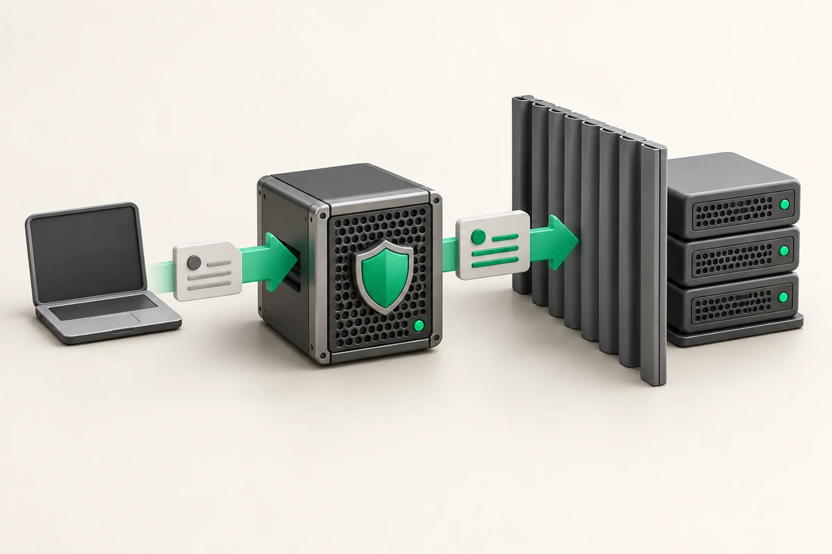 Иллюстрация к статье «Reverse proxy в Nginx: proxy_pass и заголовки бэкенда»