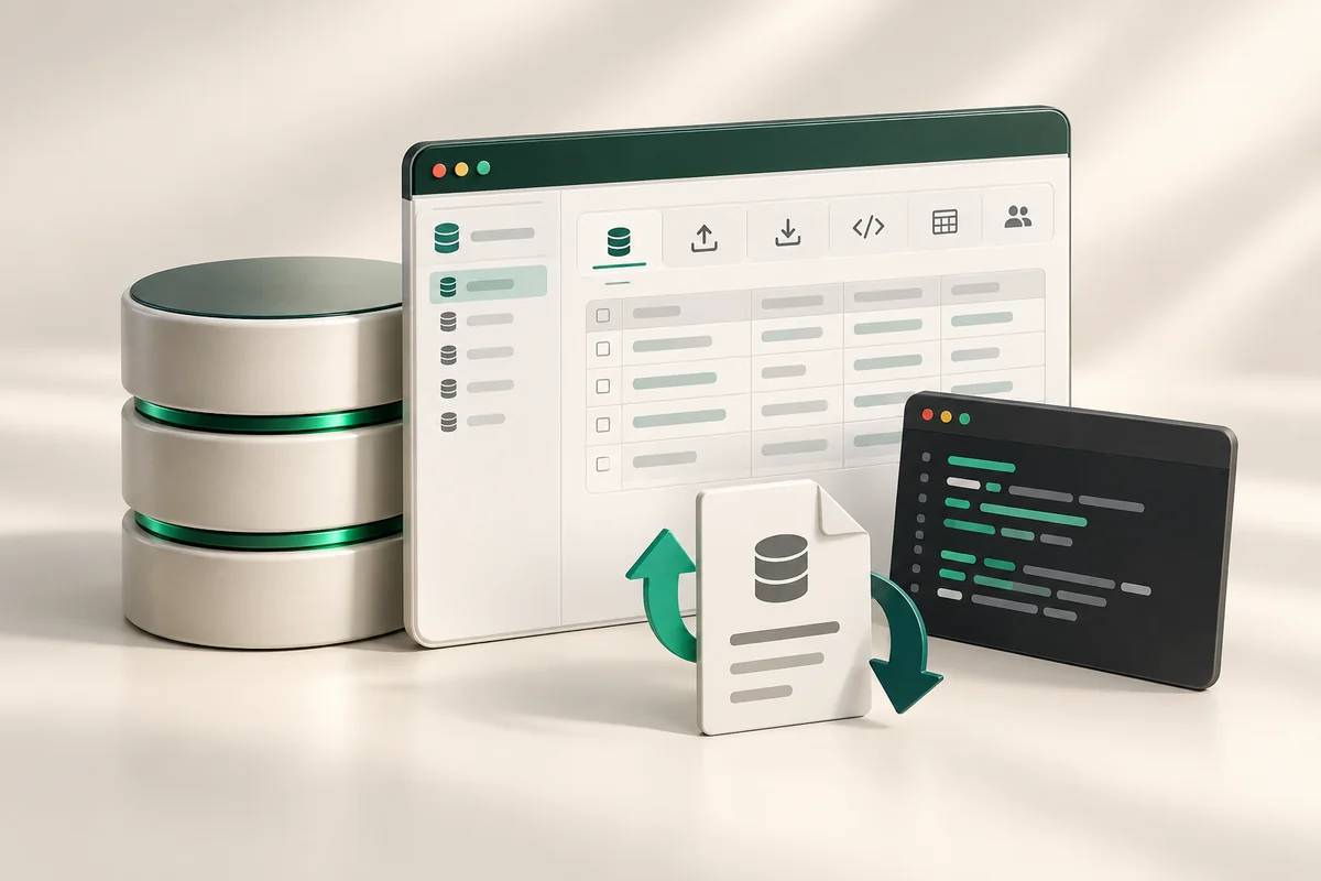 Иллюстрация к статье «phpMyAdmin: управление базой данных через браузер»