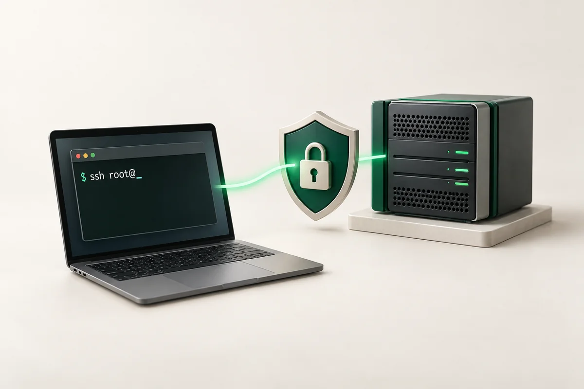 Иллюстрация к статье «Первое подключение к VDS по SSH»