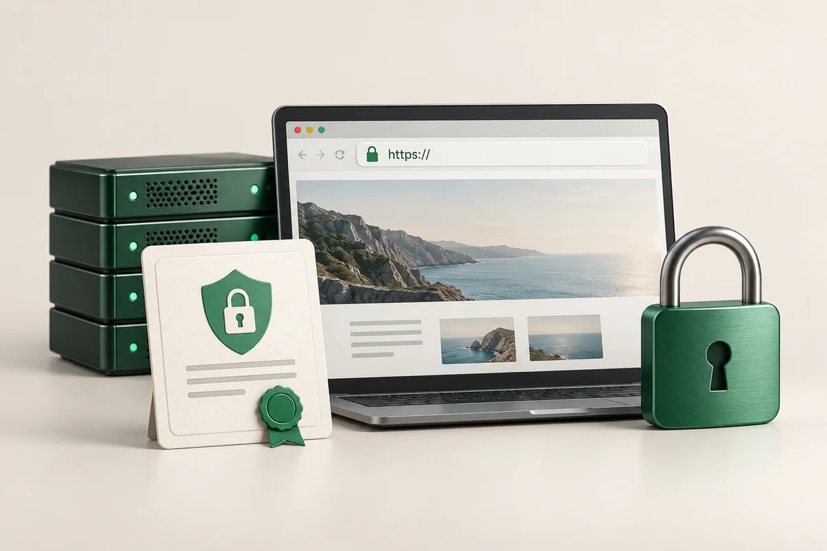 Иллюстрация к статье «Как включить бесплатный SSL-сертификат»