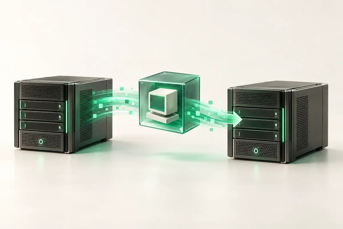 Иллюстрация к статье «Живая миграция VM в Proxmox VE между нодами кластера»