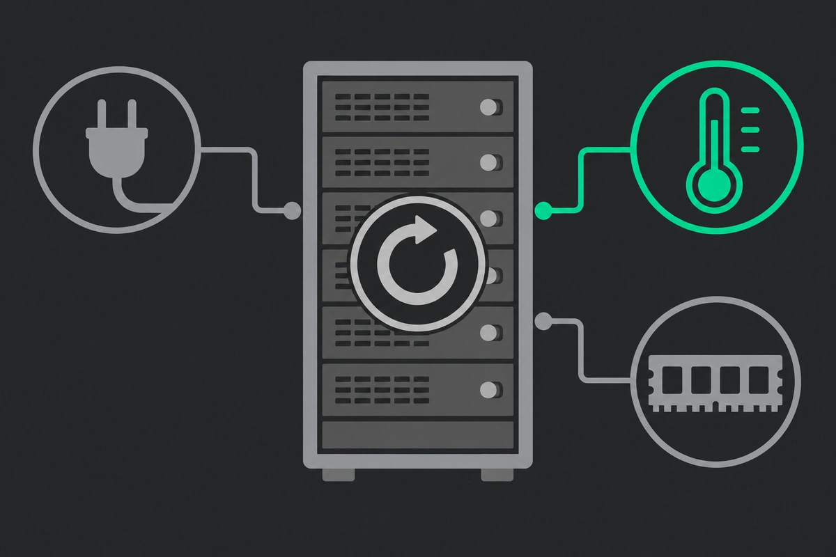 Illustration for “Why does a Proxmox server reboot: diagnosing the causes”