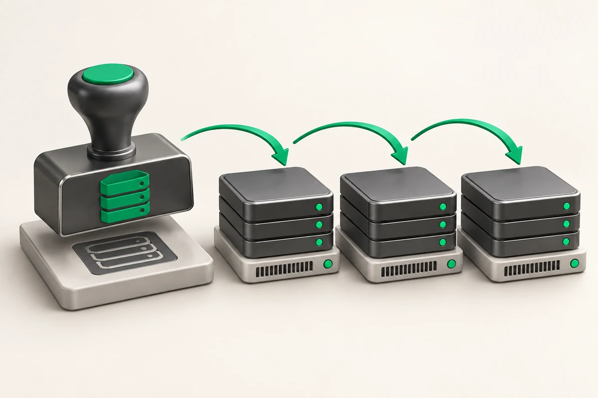 Иллюстрация к статье «Шаблоны VM и cloud-init в Proxmox VE: быстрый деплой»