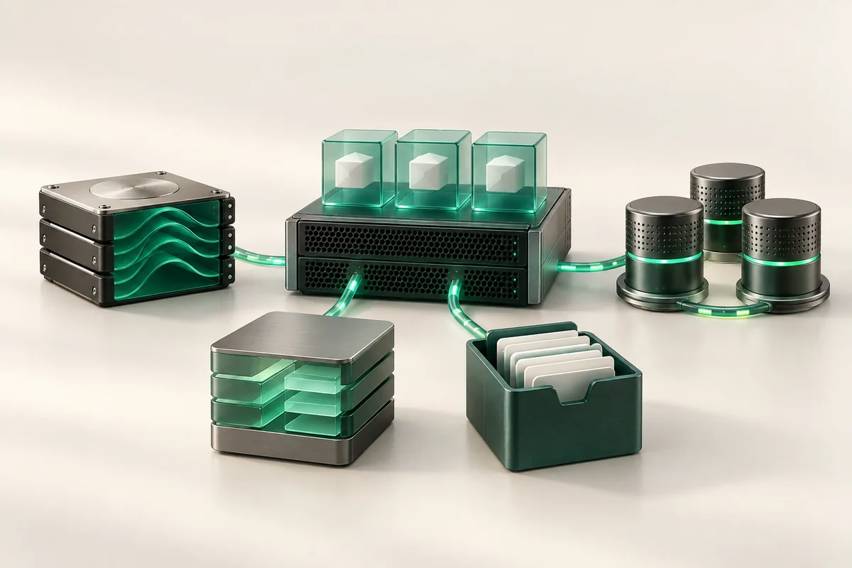 Иллюстрация к статье «Хранилища в Proxmox VE: ZFS, LVM, Ceph и Directory»