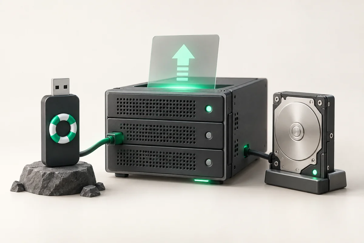 Illustration for “Rescue mode: recovering a server that will not boot”