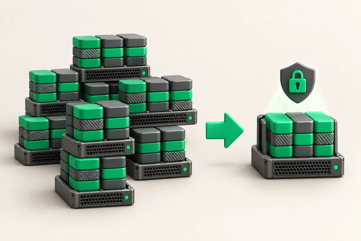 Иллюстрация к статье «restic и BorgBackup: дедупликация бэкапов VPS»