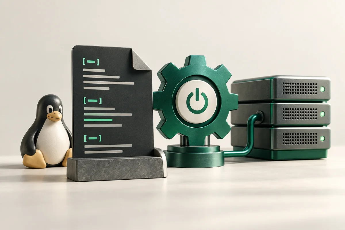 Иллюстрация к статье «systemd: создание unit-файла для автозапуска службы на Linux»