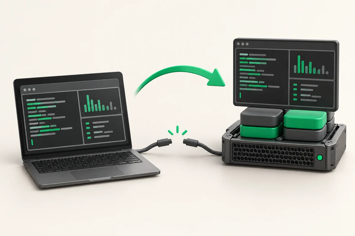 Иллюстрация к статье «tmux и screen: сессии на сервере без обрыва SSH»
