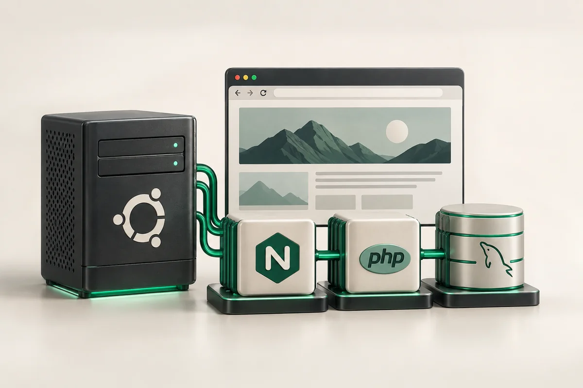 Иллюстрация к статье «Установка LEMP стека на VDS (Ubuntu)»