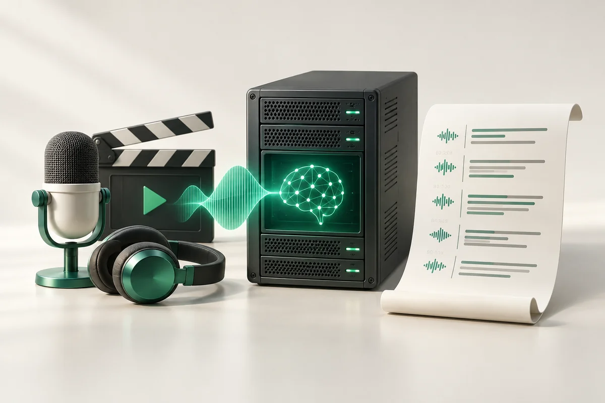 Illustration for “OpenAI Whisper: Audio and Video Transcription on a VPS”