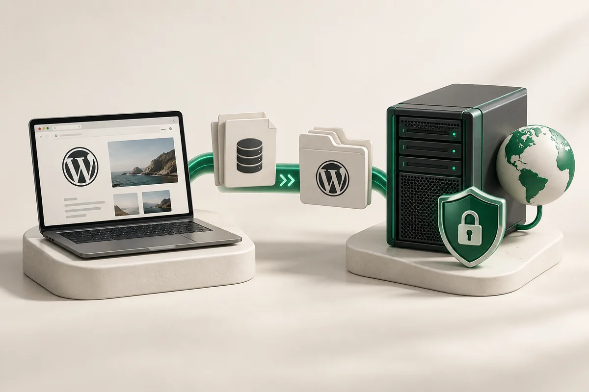 Ілюстрація до статті «Перенесення WordPress на VDS: покрокова інструкція»