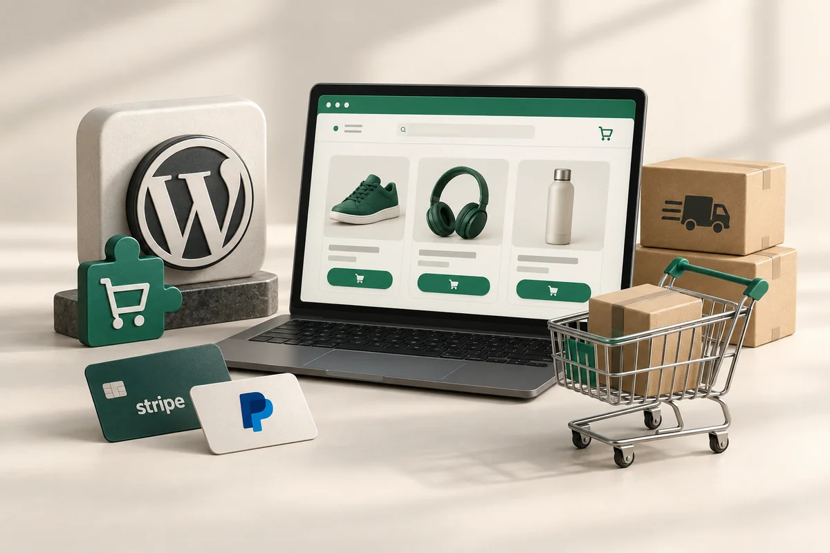 Иллюстрация к статье «WooCommerce: настройка интернет-магазина на WordPress»